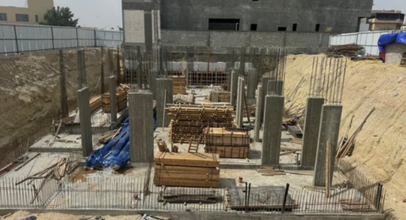 Columns and Footing Works