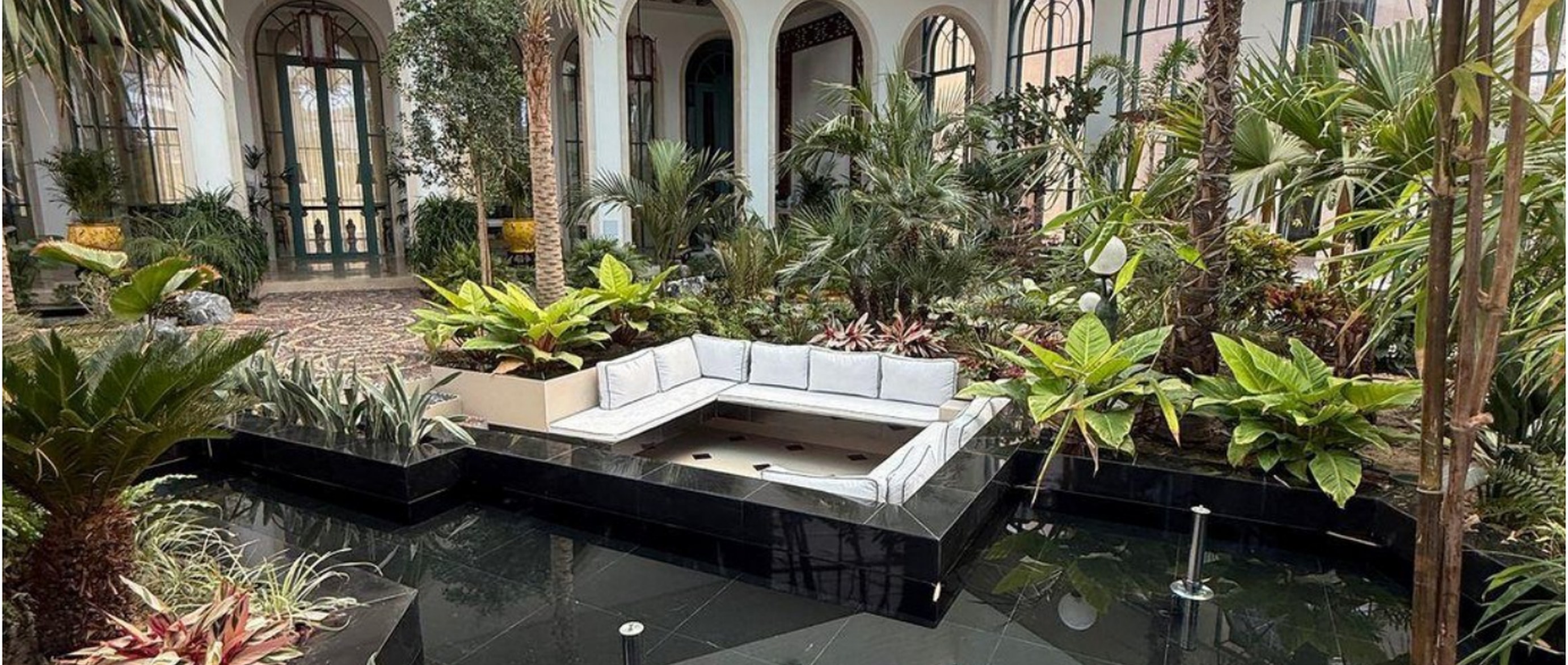 Diwaniya & Indoor Garden — Shuwaikh Residential